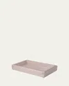 Mike & Ally Lola Pave Bows Small Rectangle Tray In Moonglow/ Gold