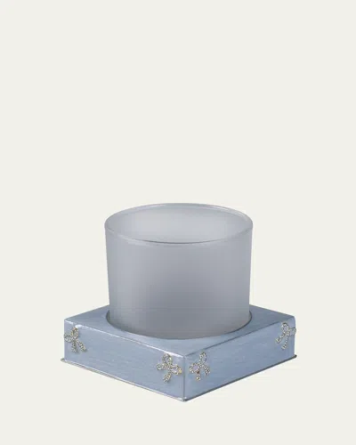 Mike & Ally Lola Pave Bows Square Tumbler In Wintersky/ Silver