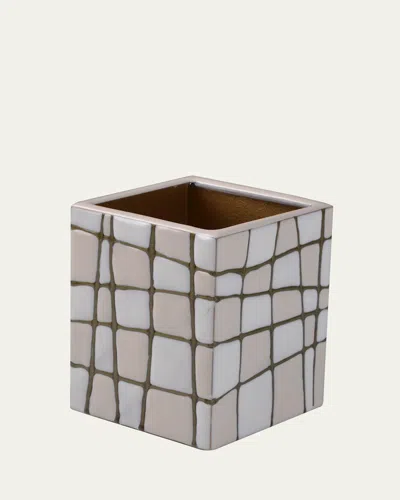 Mike & Ally Quattro Toothbrush Holder In Neutral