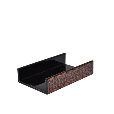 Mike & Ally Atlantic Guest Towel Tray – Luxury Modern Acrylic Countertop Towel & Vanity Organizer In Bronze,gold