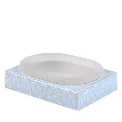 Mike And Ally Atlantic Pastel Soap Dish In Blue