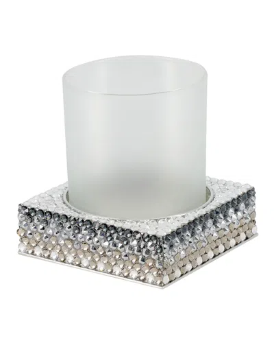 Mike & Ally Biarritz Tumbler With Swarovski Crystals, Silver