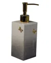 Mike & Ally Breeze Box Pump Dispenser In Yellow/brown