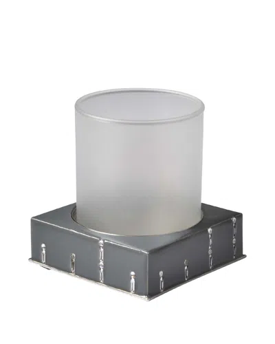 Mike & Ally Deauville Tumbler With Swarovski Crystals In Gray