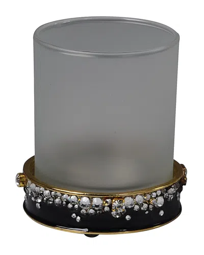 Mike & Ally Duchess Tumbler In Black/gold