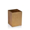 Mike And Ally Eos Gold Leaf Brush Holder In Gold