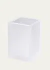 Mike & Ally Frosted Ice Makeup Brush Holder In Frosted Snow