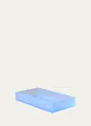 Mike & Ally Frosted Ice Small Vanity Tray In Frosted Sky