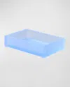 Mike & Ally Frosted Ice Soap Dish In Frosted Sky