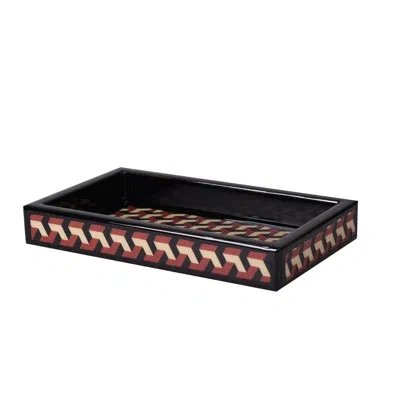 Mike & Ally Geo Tray In Multi