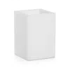 Mike And Ally Ice Make Up Brush Holder In White Ice