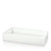 Mike And Ally Ice Towel Tray In White Ice