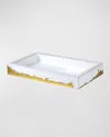 Mike & Ally Lava Small Vanity Tray In Gold