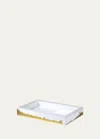 Mike & Ally Lava Small Vanity Tray In Gold