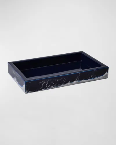 Mike & Ally Lava Small Vanity Tray In Midnight