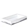 Mike And Ally Lava Tray In Metallic Silver