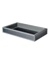 Mike & Ally Le Mans Flat Small Towel Holder In Gray