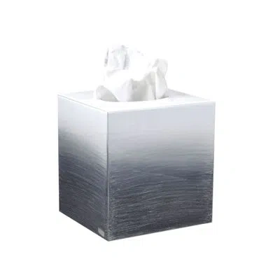 Mike & Ally Ombré Tissue Box Cover In Gray