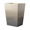 Mike And Ally Ombre Waste Basket In Natural/gold