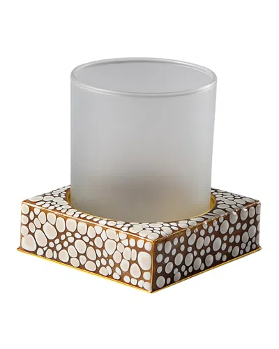 Mike & Ally Prosecco Square Tumbler In Gold