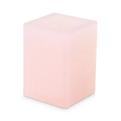 Mike And Ally Rose Lucite Brush Holder In Pink