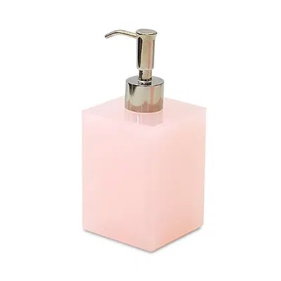 Mike And Ally Rose Lucite Pump In Pink