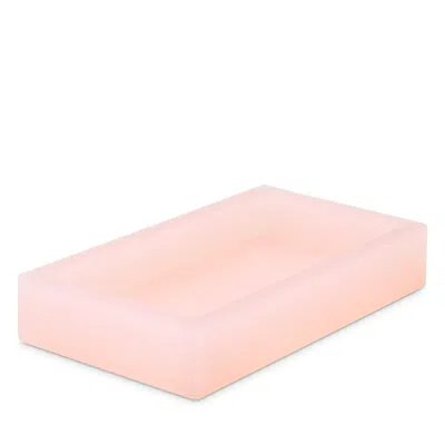 Mike And Ally Rose Lucite Tray In Pink