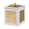 Mike And Ally Savoy Gold Leaf Container In Multi