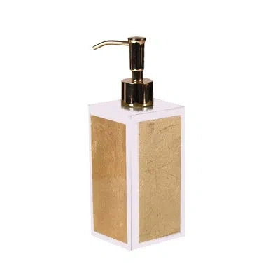 Mike & Ally Savoy Gold Leaf Pump In Brown