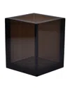 Mike & Ally Smoked Ice Lucite Brush Cup In Smoked
