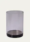 Mike & Ally Smoked Ice Lucite Tumbler In Smoked