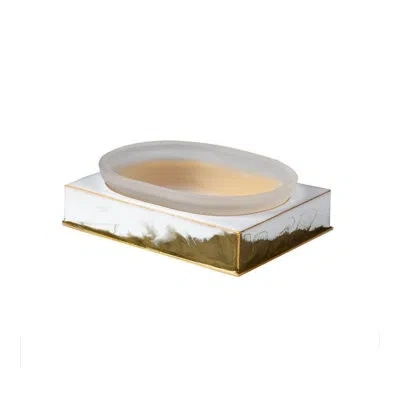 Mike & Ally Soap / Lotion Dispenser In Gold;pure