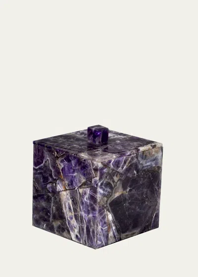 Mike & Ally Taj Amethyst Container In Purple