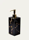 Mike & Ally Taj Box Pump In Black/gold