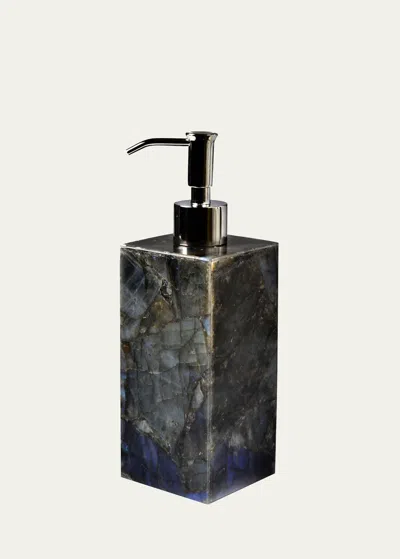 Mike & Ally Taj Labradorite Box Pump In Black