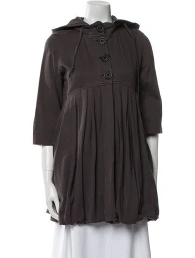 Pre-owned Mike & Chris Jacket In Brown