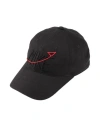 Mike Man Hat Black Size Onesize Cotton In Black