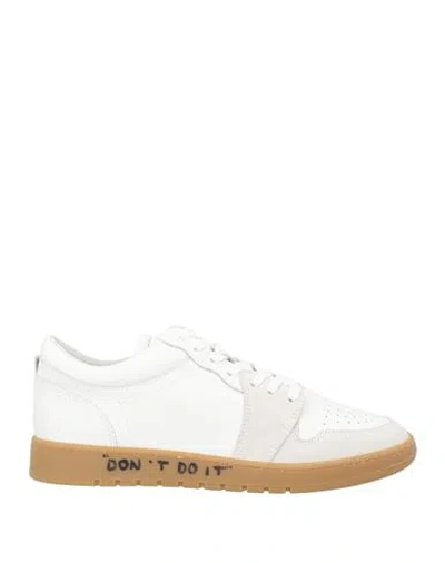 Mike Man Sneakers White Size 9 Leather