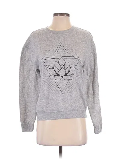 Pre-owned Miken Flow Sweatshirt In Silver