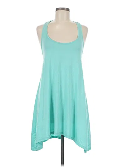 Pre-owned Miken Swim Casual Dress In Teal