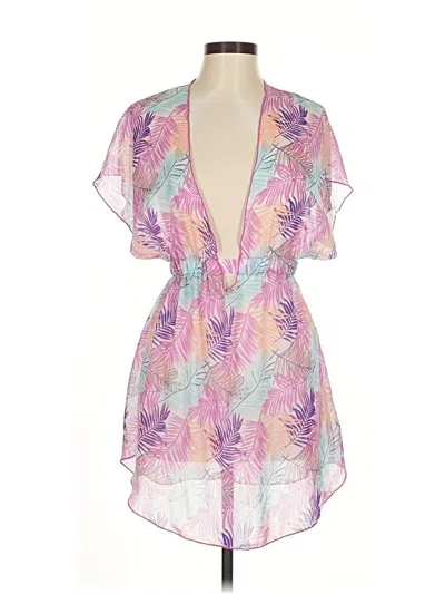 Pre-owned Miken Swim Cocktail Dress In Purple