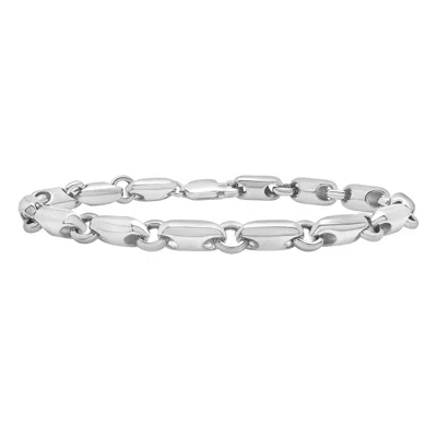 Miki & Jane Men's Silver Chain Bracelet