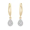 Miki & Jane Women's Gold Edan Diamond Pear Dangle Earrings In Gold