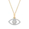 Miki & Jane Women's Gold Paha Evil Eye Diamond Pendant In Gold