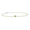 Miki & Jane Women's Green Birthstone Enamel Bracelet - Peridot In Green
