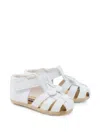 Miki House Cherry-patch Touch-strap Sandals In White