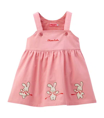 Miki House Kids' Chieco Saku Dress (2-7 Years) In Pink