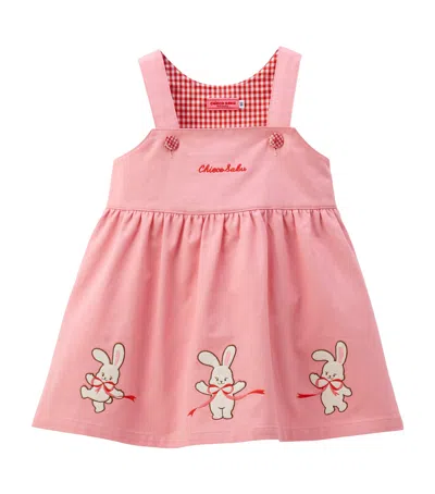 Miki House Kids' Chieco Saku Dress In Pink