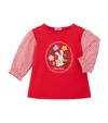 Miki House Chieco Saku Long-sleeve T-shirt In Purple