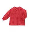 Miki House Chieco Saku Shirt In Red